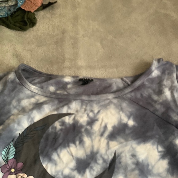 Sweatshirt material, off the shoulder - Picture 2 of 4